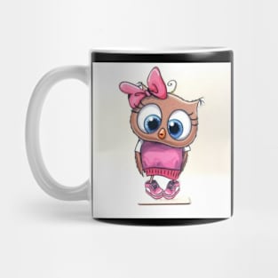 girl owl Mug